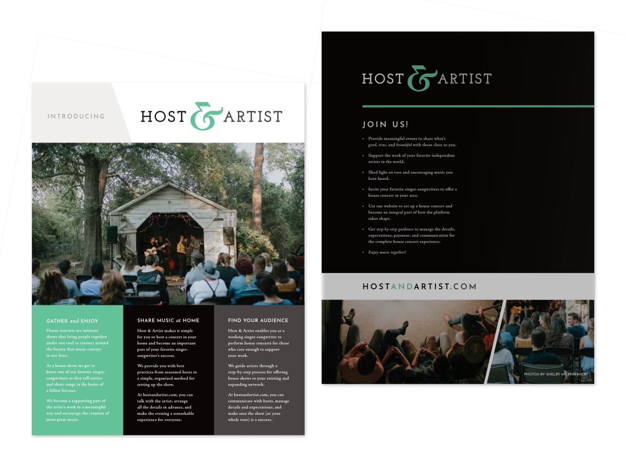Host Artist Brochure 1